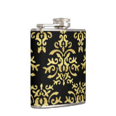 Mendela Muster, Gold Flachmann (Rechts)