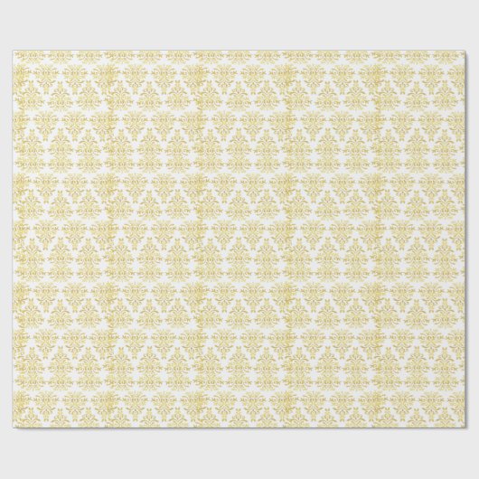 Mendela Muster, Gold Geschenkpapier (Flach)