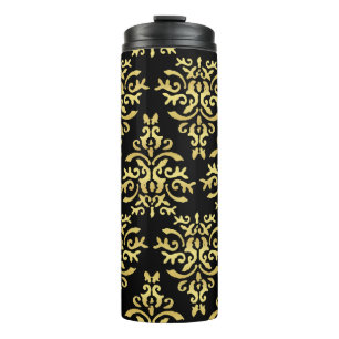 Mendela Muster, Gold Thermosbecher