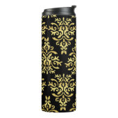 Mendela Muster, Gold Thermosbecher (Nach links gedreht)