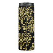 Mendela Muster, Gold Thermosbecher (Rückseite)