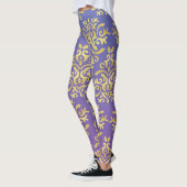 Mendela Pattern, lila Leggings (Links)