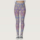 Mendela Pattern, lila Leggings (Vorderseite)