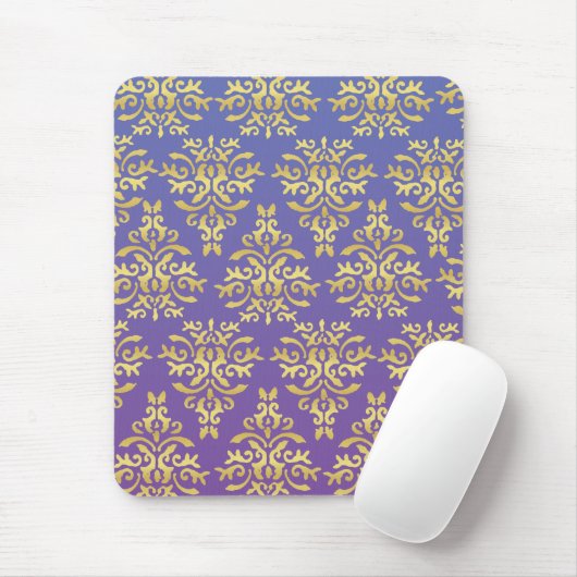 Mendela Pattern, lila Mousepad (Mit Mouse)