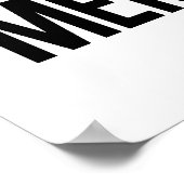 Mendelejews Wahnsinn (Periodische Elementübersicht Poster (Ecke)