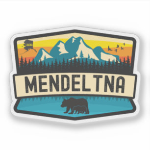 Mendeltna, Alaska Aufkleber