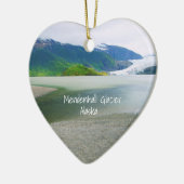 Mendenhall Glacier Alaska Keepake Keramik Ornament (Links)