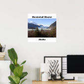 Mendenhall Glacier, Alaska Poster (Heimbüro)