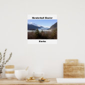 Mendenhall Glacier, Alaska Poster (Küche)