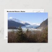 Mendenhall Glacier, Alaska Postkarte (Vorne/Hinten)