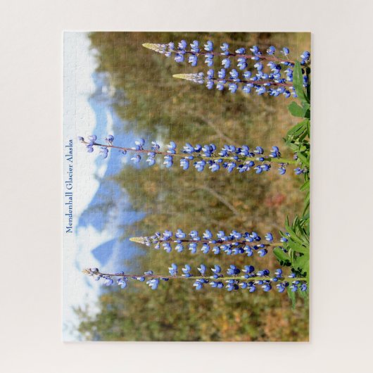 Mendenhall Glacier Alaska Puzzle (Vertikal)