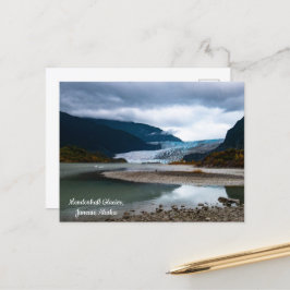 Mendenhall Glacier, Juneau, Alaska Postcard Postkarte