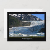 Mendenhall Glacier / Juneau Alaska Postkarte (Vorne/Hinten)