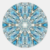 Mendenhall Glacier Mandala Stickers (Vorderseite)