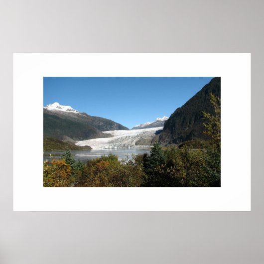 Mendenhall Glacier Poster (Vorne)