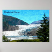 Mendenhall Glacier Poster (Vorne)
