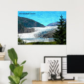 Mendenhall Glacier Poster (Heimbüro)