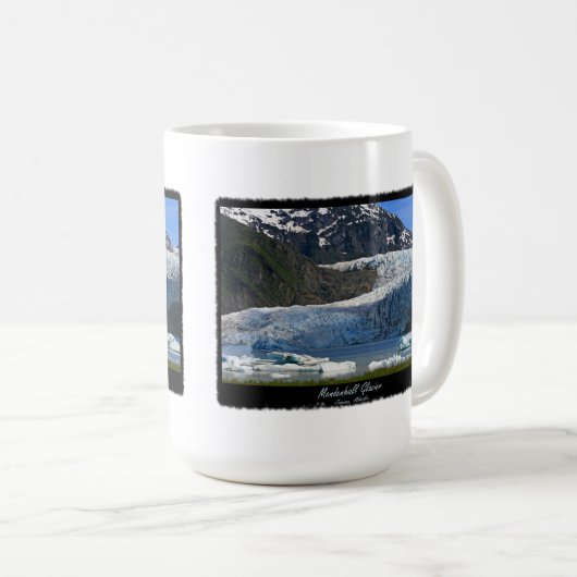 Mendenhall Gletscher/Alaska-Andenken Kaffeetasse (VorderseiteRechts)