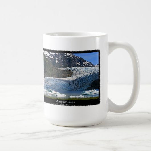Mendenhall Gletscher/Alaska-Andenken Kaffeetasse (Rechts)