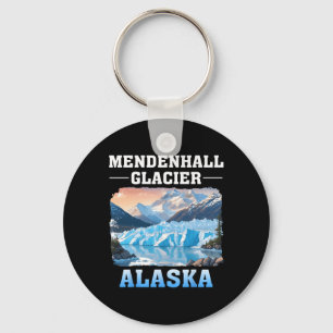 Mendenhall-Gletscher Alaska Outdoor-Wandern Campin Schlüsselanhänger