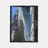 Mendenhall Gletscher/Juneau Alaska Fleecedecke (Vorderseite)
