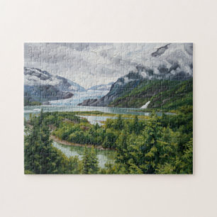 Mendenhall-Gletscher-Nationalforst-Puzzle Puzzle