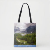 Mendenhall Gletscher, Schulter-Tasche Juneau AK Tasche (Vorderseite)