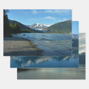 Mendenhall Lake in Juneau Alaska Geschenkpapier Set
