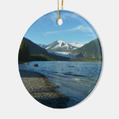Mendenhall Lake in Juneau Alaska Keramik Ornament (Links)