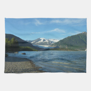 Mendenhall Lake in Juneau Alaska Landschaft Geschirrtuch
