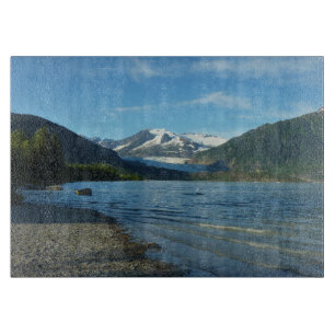 Mendenhall Lake in Juneau Alaska Landschaft Schneidebrett