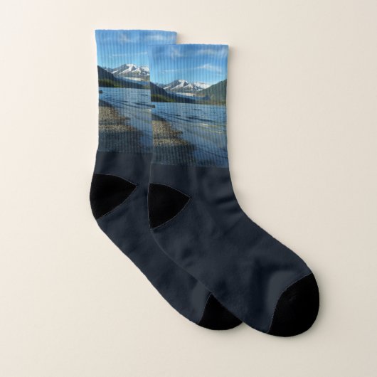 Mendenhall Lake in Juneau Alaska Socken (Paar)