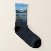Mendenhall Lake in Juneau Alaska Socken (Links - Innen)