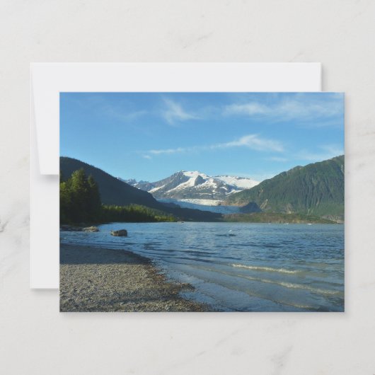 Mendenhall See Juneau Alaska Landschaft (Vorderseite)