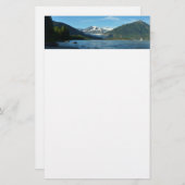 Mendenhall See Juneau Alaska Landschaft Briefpapier (Vorne/Hinten)