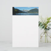 Mendenhall See Juneau Alaska Landschaft Briefpapier (Stehend Vorderseite)
