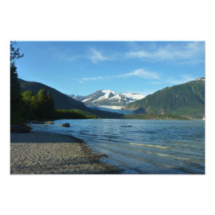 Mendenhall See Juneau Alaska Landschaft Fotodruck