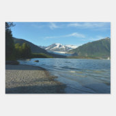 Mendenhall See Juneau Alaska Landschaft Geschenkpapier Set (Vorderseite)