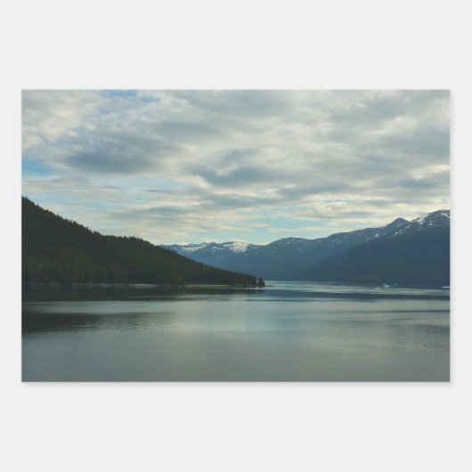 Mendenhall See Juneau Alaska Landschaft Geschenkpapier Set (Vorderseite 3)