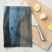 Mendenhall See Juneau Alaska Landschaft Geschirrtuch (Viertel Falte)