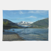 Mendenhall See Juneau Alaska Landschaft Geschirrtuch (Horizontal)