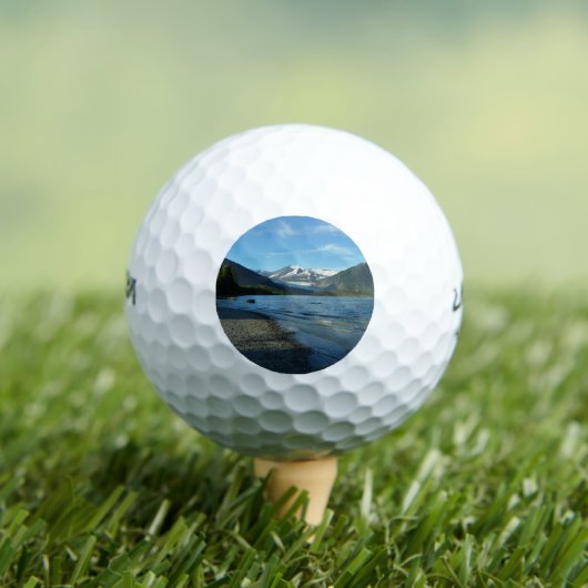 Mendenhall See Juneau Alaska Landschaft Golfball (Insitu T-Shirt)