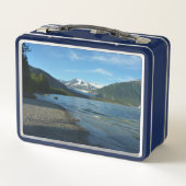 Mendenhall See Juneau Alaska Landschaft Metall Brotdose (Rückseite)