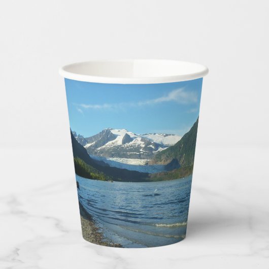 Mendenhall See Juneau Alaska Landschaft Pappbecher (Links)