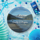 Mendenhall See Juneau Alaska Landschaft Pappteller (Party)