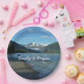 Mendenhall See Juneau Alaska Landschaft Pappteller (Party)