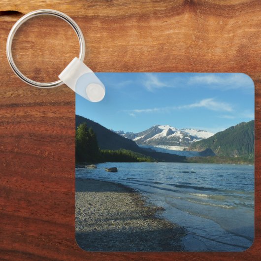 Mendenhall See Juneau Alaska Landschaft Schlüsselanhänger (Vorderseite)