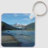 Mendenhall See Juneau Alaska Landschaft Schlüsselanhänger (Rückseite)