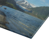 Mendenhall See Juneau Alaska Landschaft Schneidebrett (Ecke)