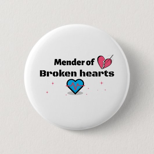 Mender of Broken Hearts Button (Vorderseite)